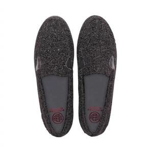 NEW BLUBLONC women's holly slip on in black sherpa